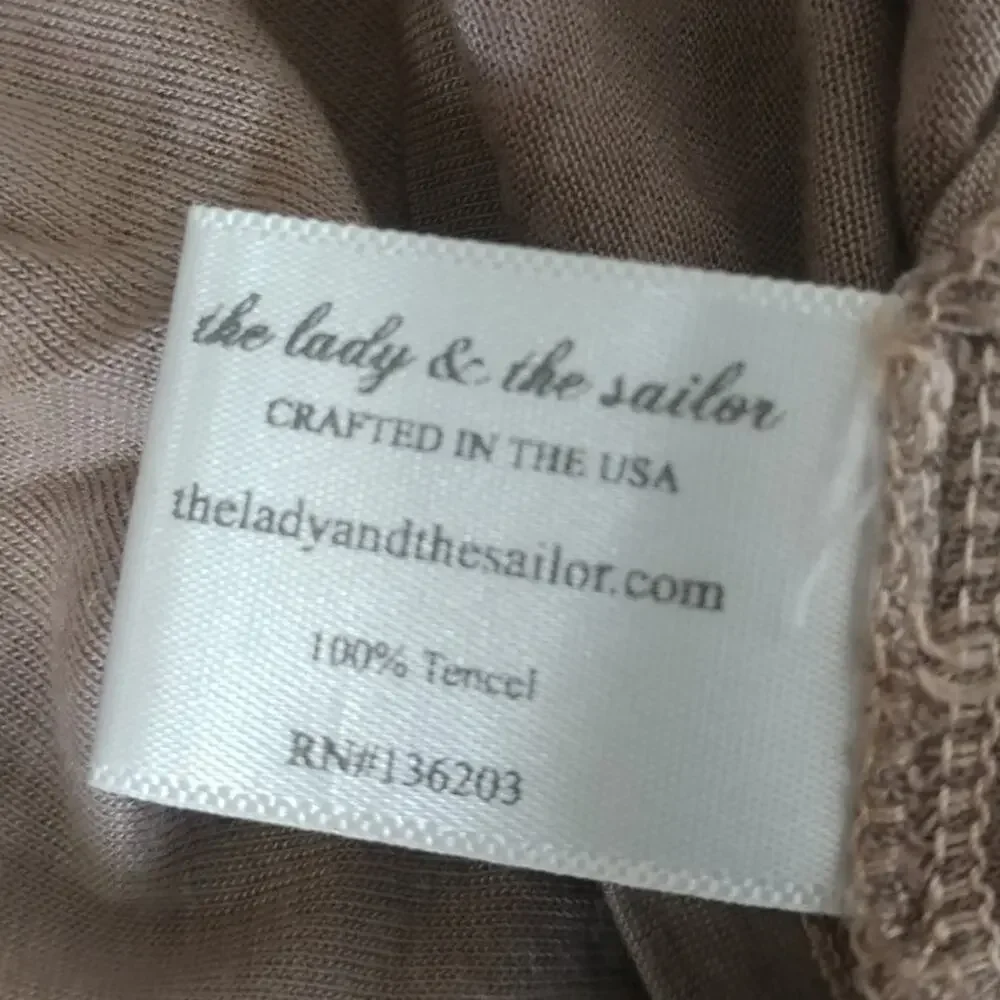 The Lady & The Sailor Tank Top Brown‎ Size 2